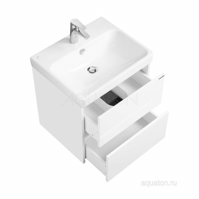 Тумба под раковину белый 55см AQUATON Сканди 1A251701SD010