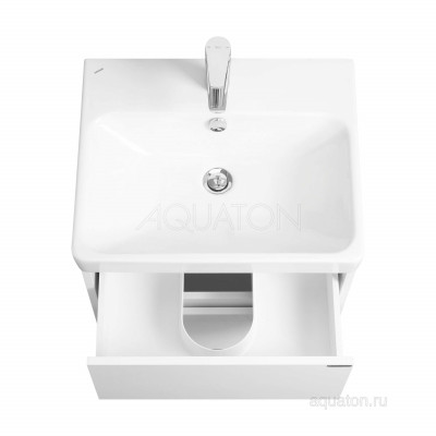 Тумба под раковину белый 55см AQUATON Сканди 1A251701SD010