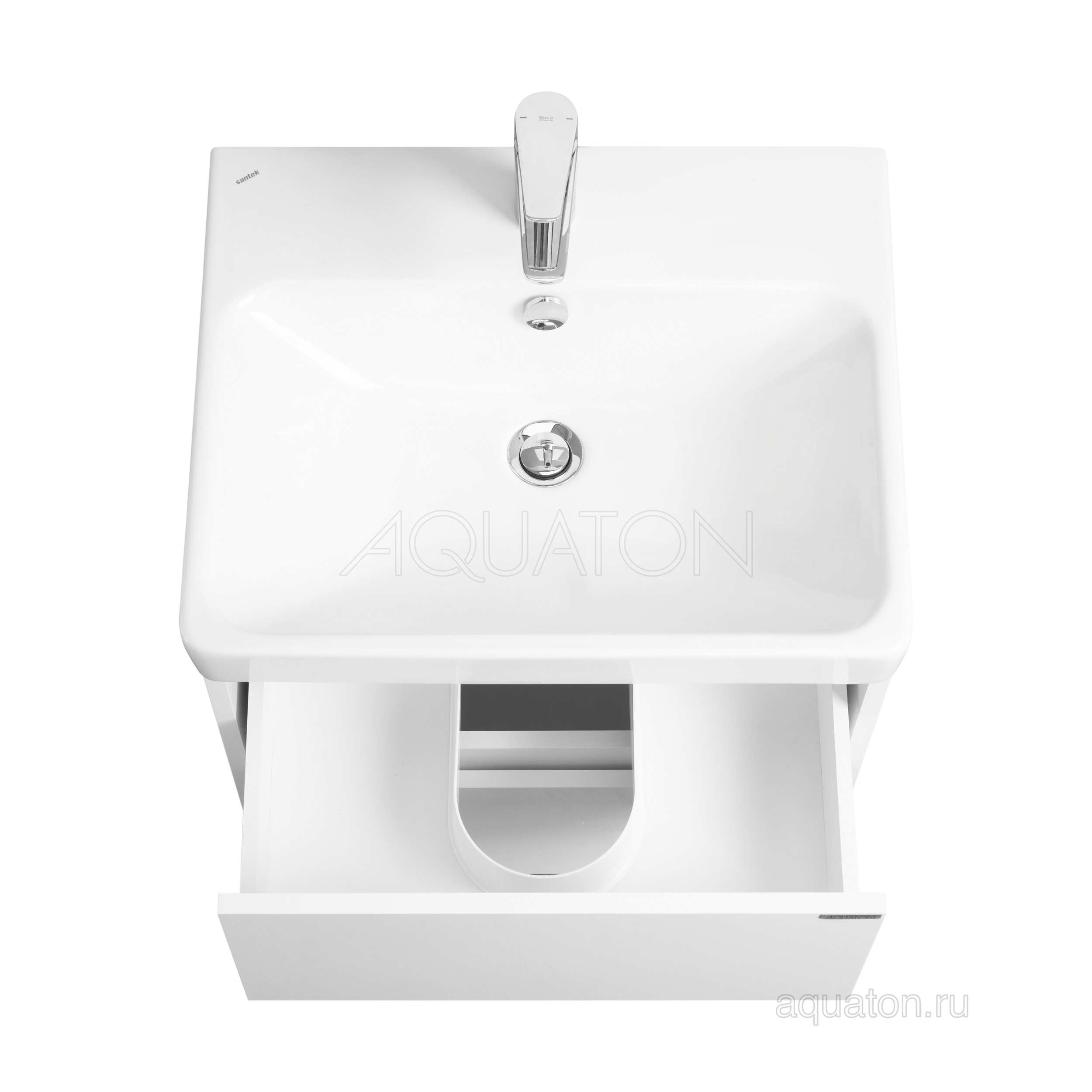 Тумба под раковину белый 55см AQUATON Сканди 1A251701SD010