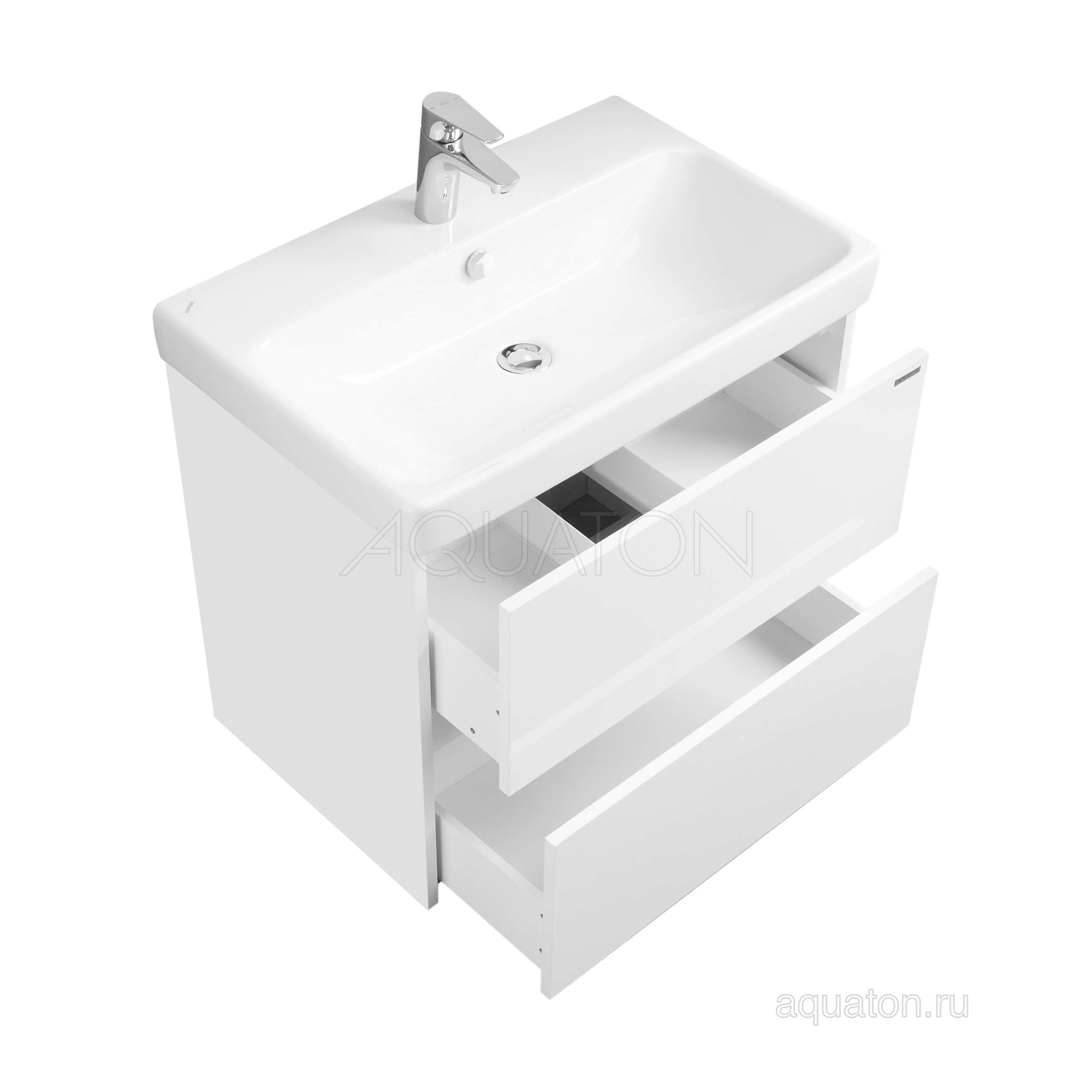Тумба под раковину белый 70см AQUATON Сканди 1A251801SD010