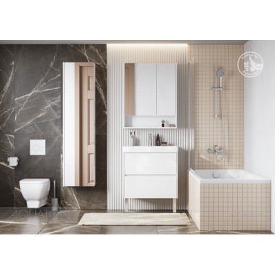 Тумба под раковину белый 70см AQUATON Сканди 1A251801SD010
