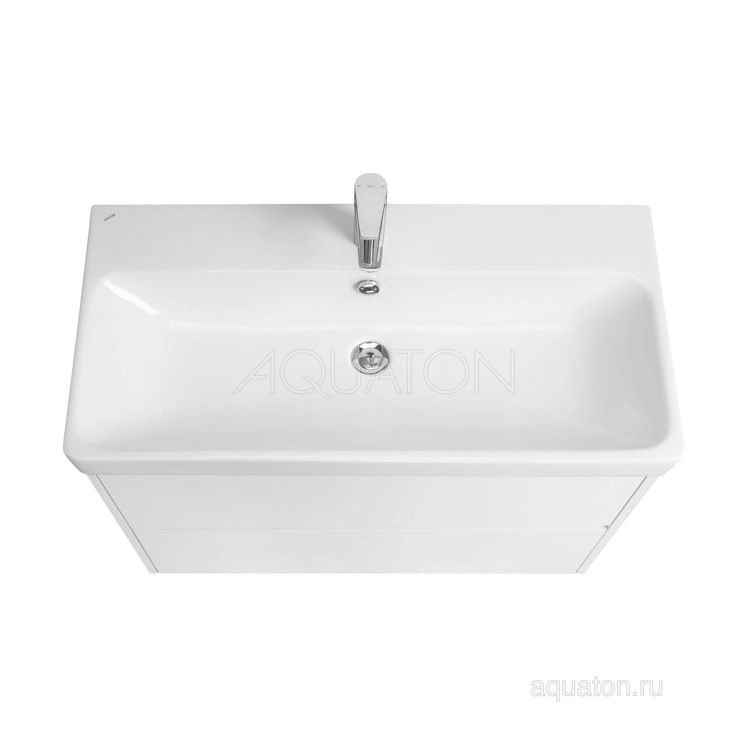Тумба под раковину белый 90см AQUATON Сканди 1A251901SD010