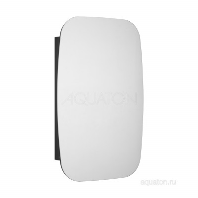 Зеркальный шкаф графит правый 60см Aquaton Сохо 1A258302AJA0R