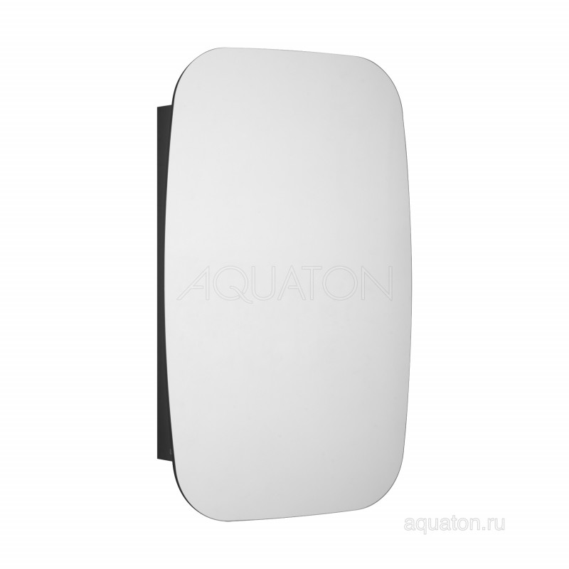 Зеркальный шкаф графит правый 60см Aquaton Сохо 1A258302AJA0R