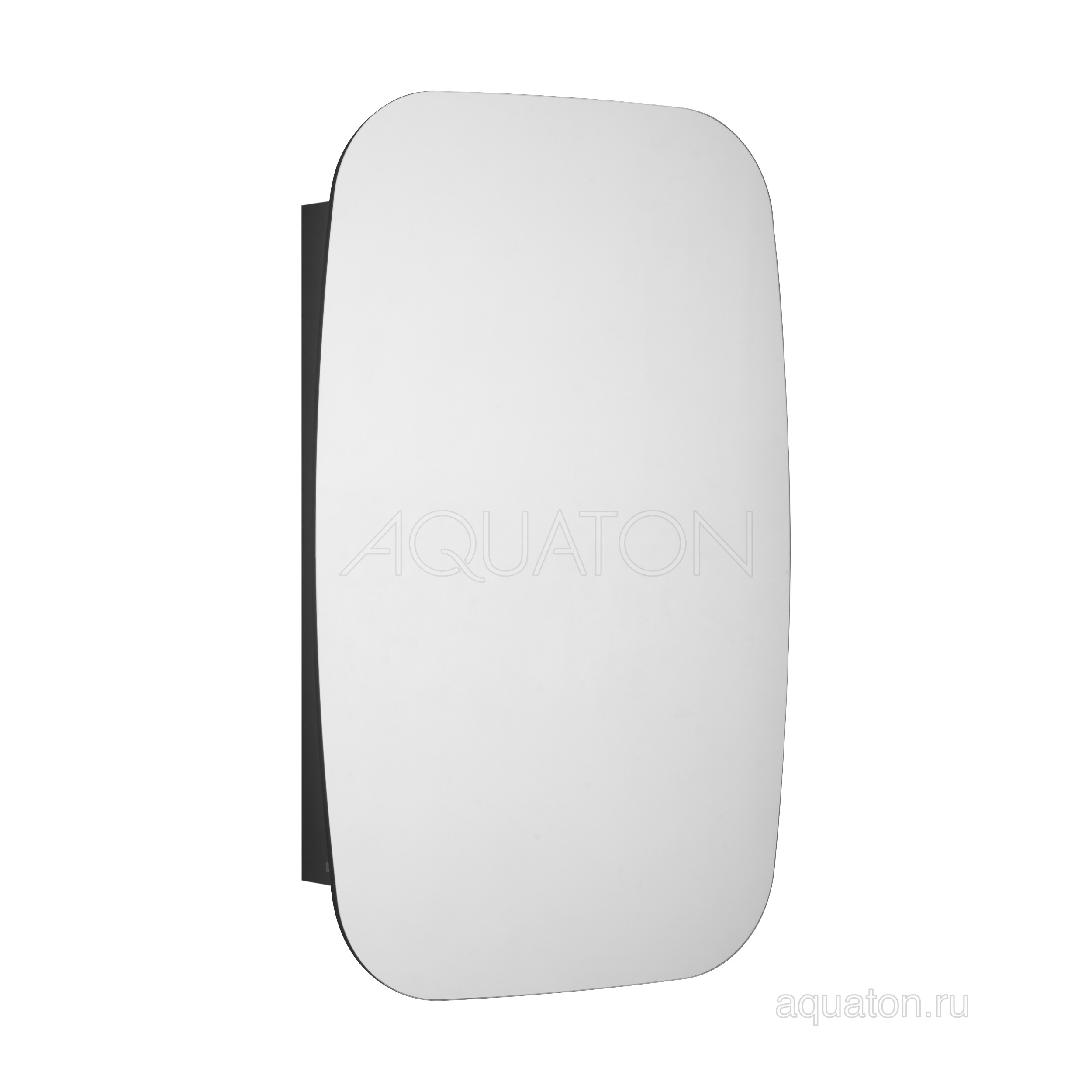 Зеркальный шкаф графит правый 60см Aquaton Сохо 1A258302AJA0R