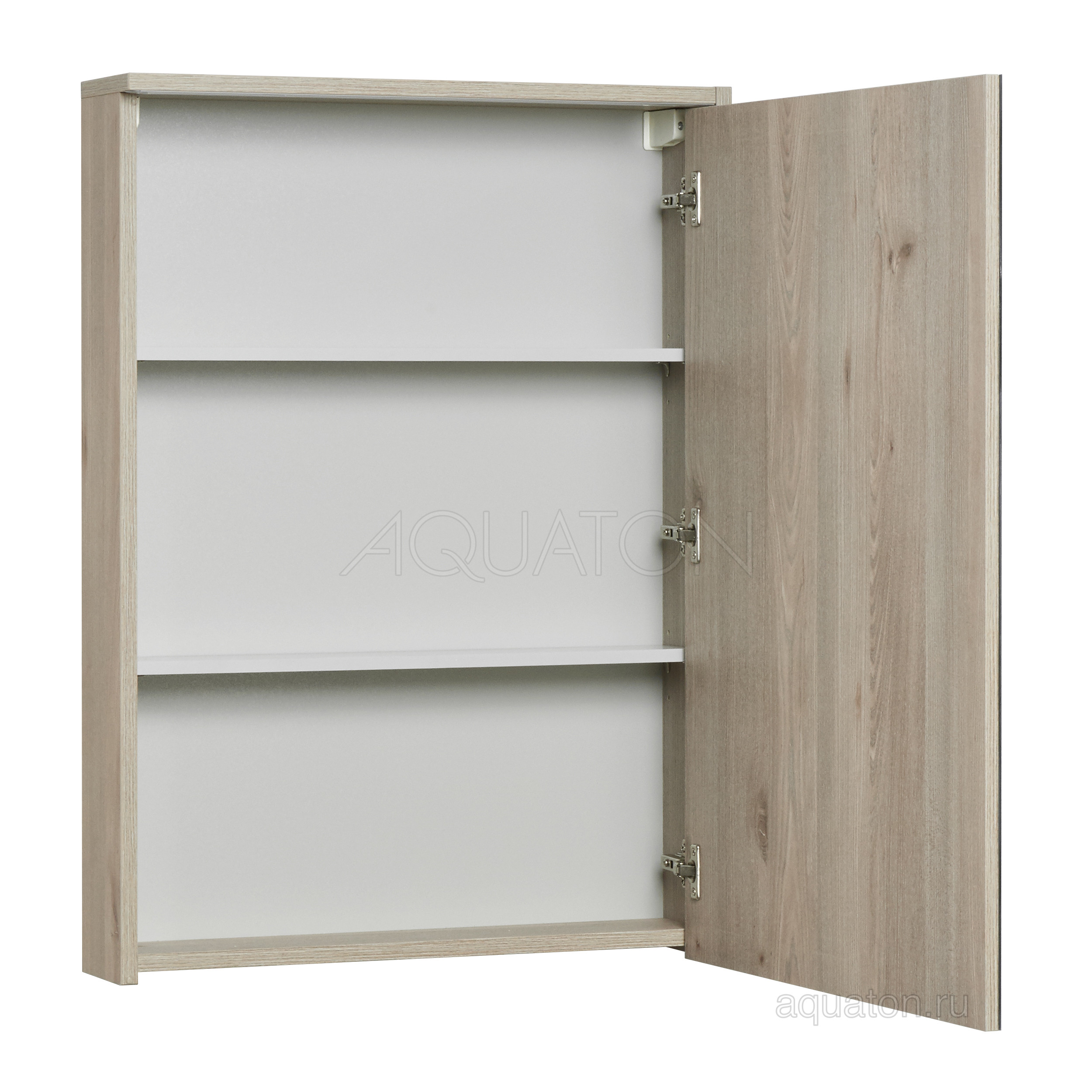 Зеркальный шкаф сосна 60см Aquaton Стоун 1A231502SX850