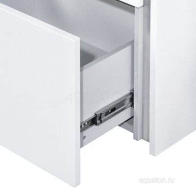 Тумба под раковину белый 60см AQUATON Стоун 1A231401SX010