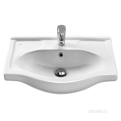 Раковина мебельная белая 60см Santek Селигер 1WH110268
