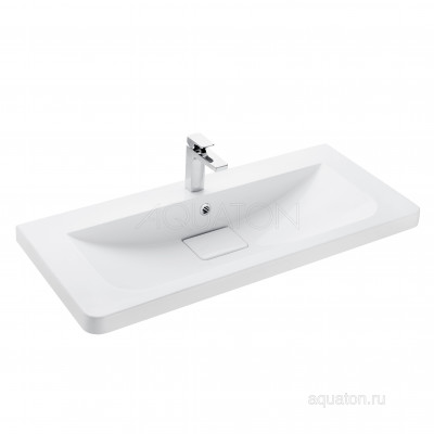 Раковина мебельная белая 105см Aquaton Шерилл 1A71323KSH010