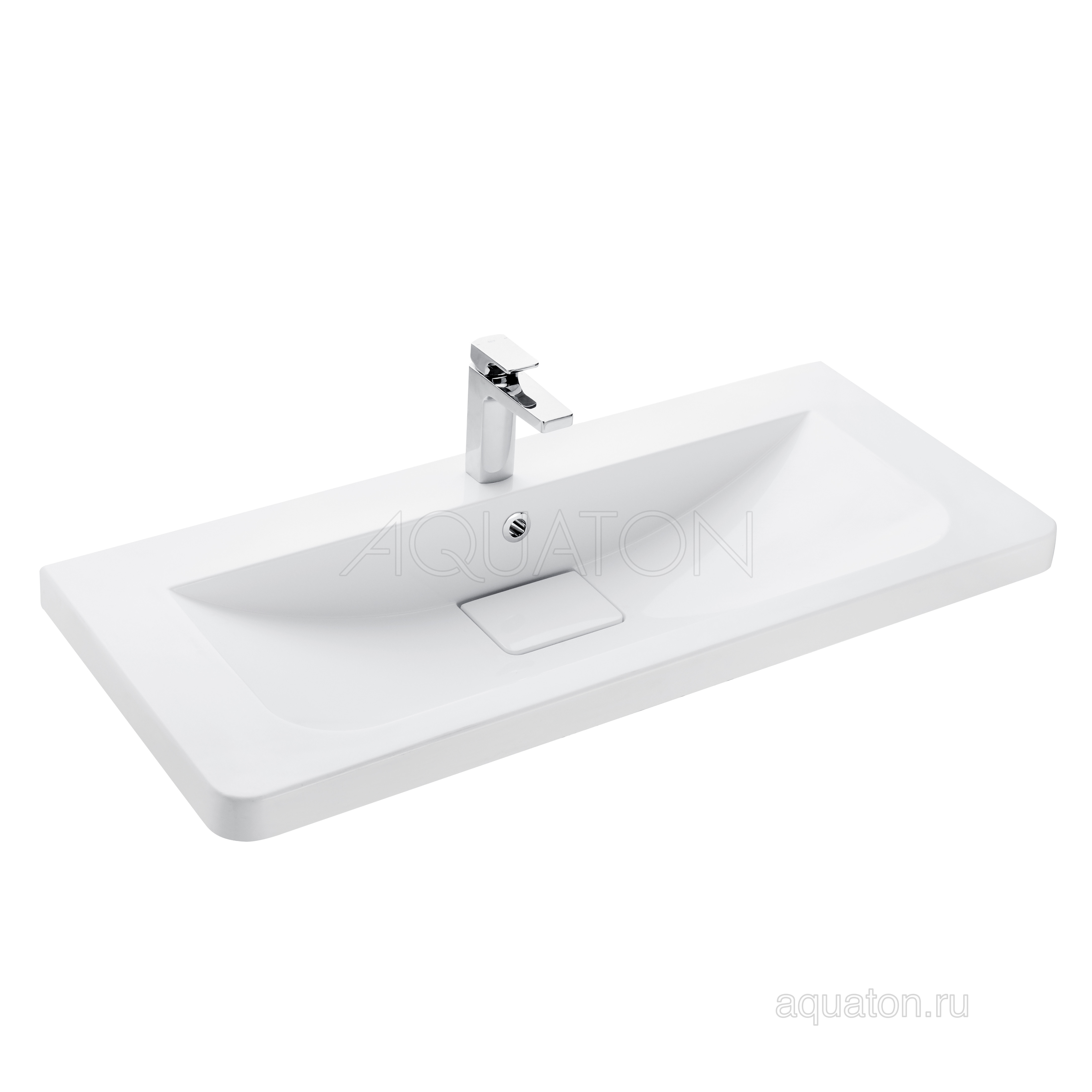 Раковина мебельная белая 105см Aquaton Шерилл 1A71323KSH010