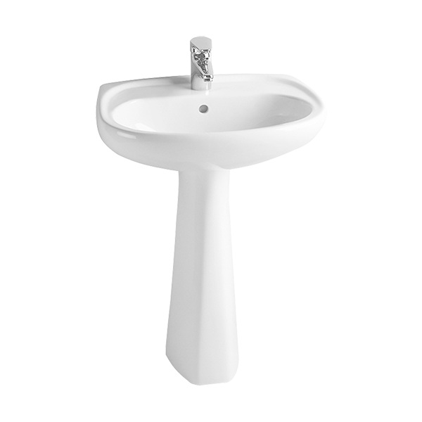 Раковина Vitra Normus 55см с пьедесталом 9600B003-7650