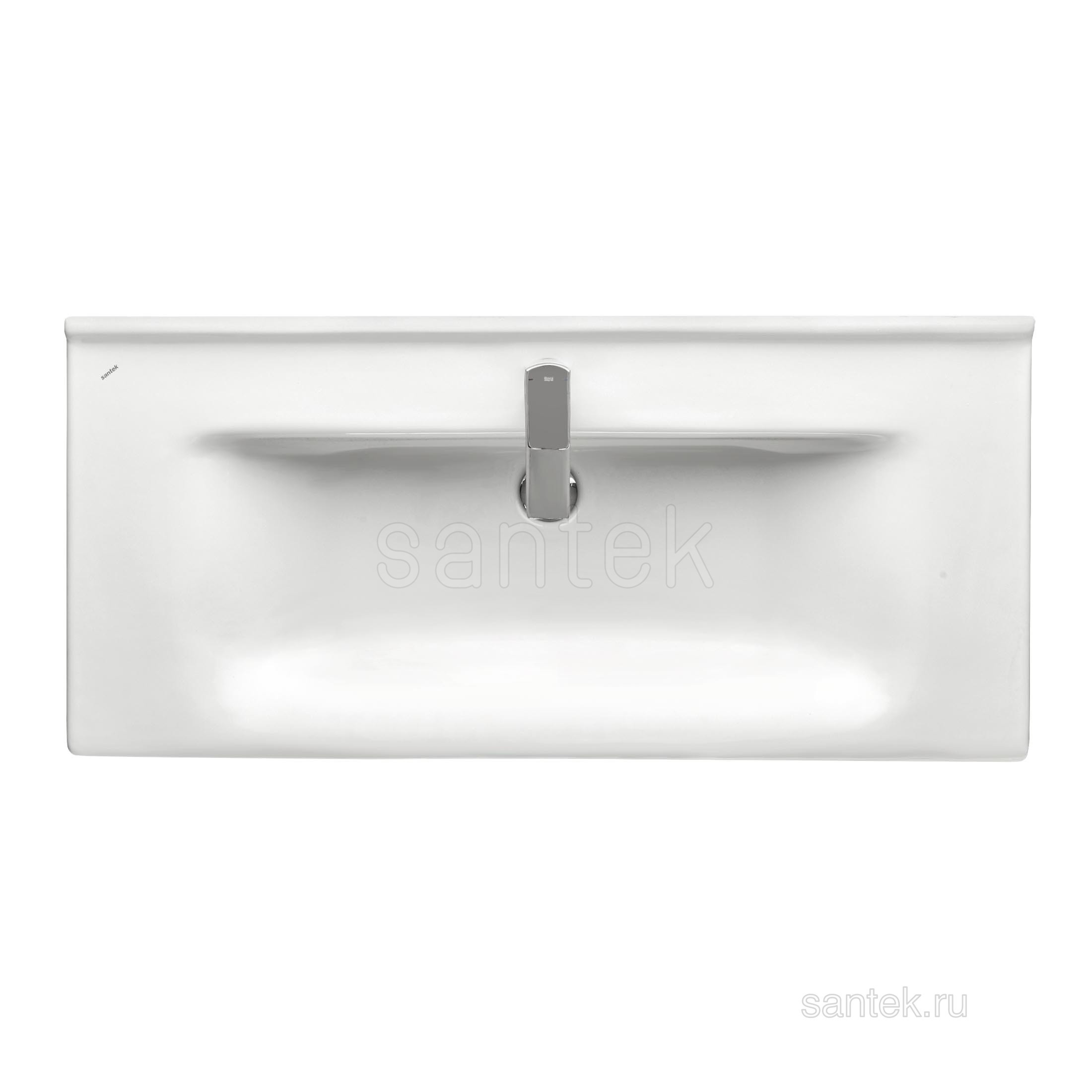 Раковина мебельная белая 100см Santek Миранда 1WH302249