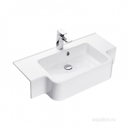 Раковина мебельная белая 81см Aquaton Квадро Про 1A710231PI010