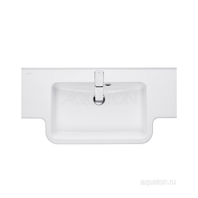 Раковина мебельная белая 81см Aquaton Квадро Про 1A710231PI010