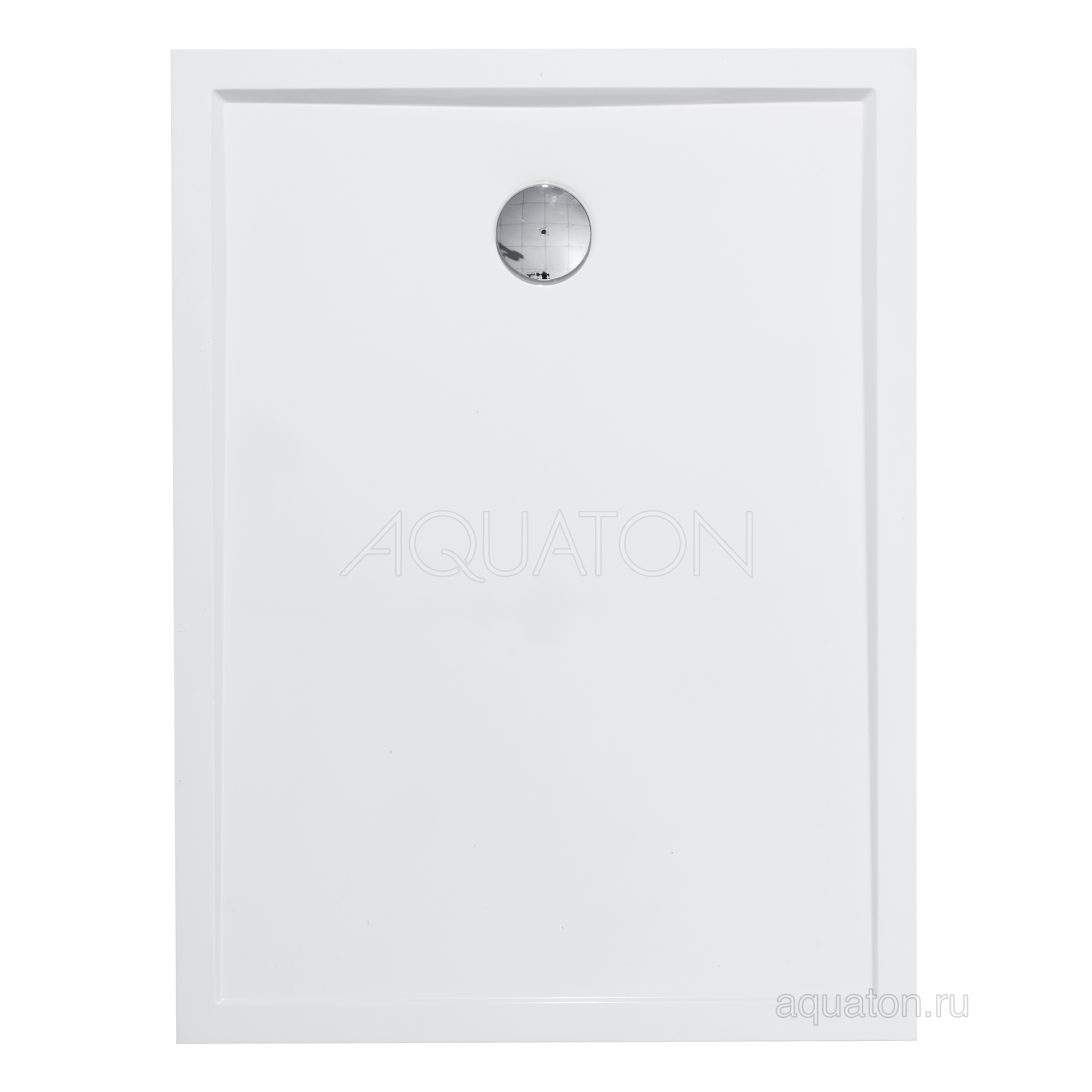 Душевой поддон из мрамора белый 120х90см Aquaton Калифорния 1A714336CA010