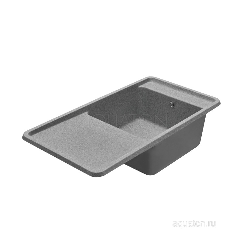 Мойка для кухни из литого мрамора серая 51х97см AQUATON Беллис 1A725132BS230