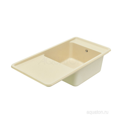 Мойка для кухни из литого мрамора шампань 51х97см AQUATON Беллис 1A725132BS290