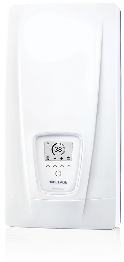 Проточный водонагреватель Clage E-comfort DEX 12 Next, 8.8/12кВт, 220В, 1ф.