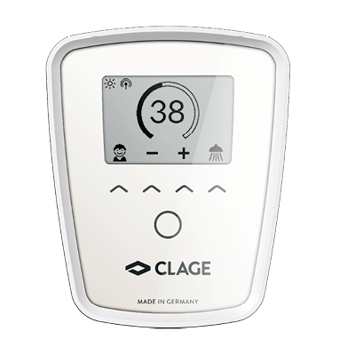 Проточный водонагреватель Clage E-comfort DEX 12 Next, 8.8/12кВт, 220В, 1ф.