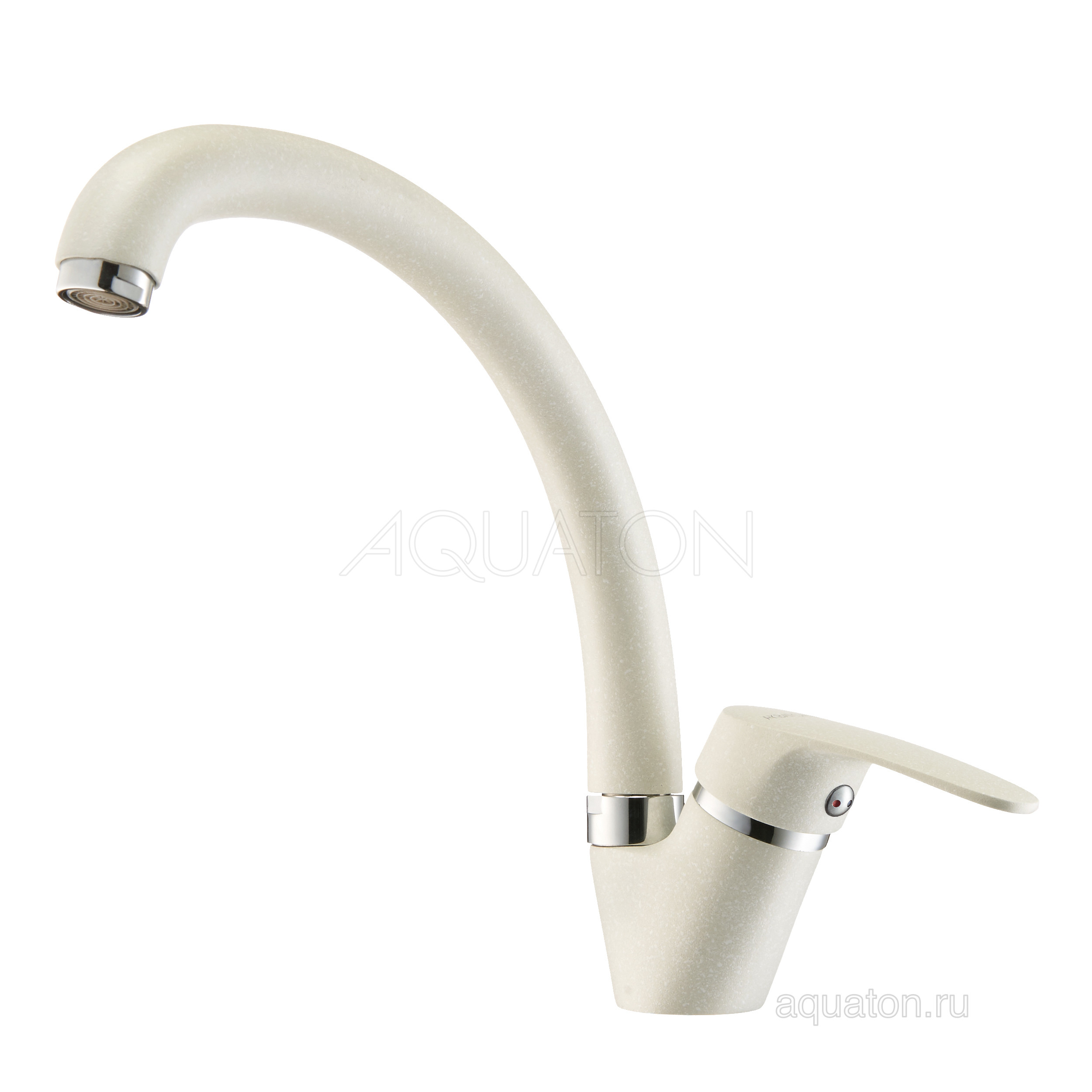 Смеситель для кухни жемчуг Aquaton Нимо 1AX002FCXX240