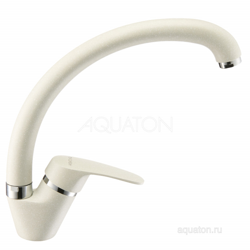 Смеситель для кухни жемчуг Aquaton Нимо 1AX002FCXX240