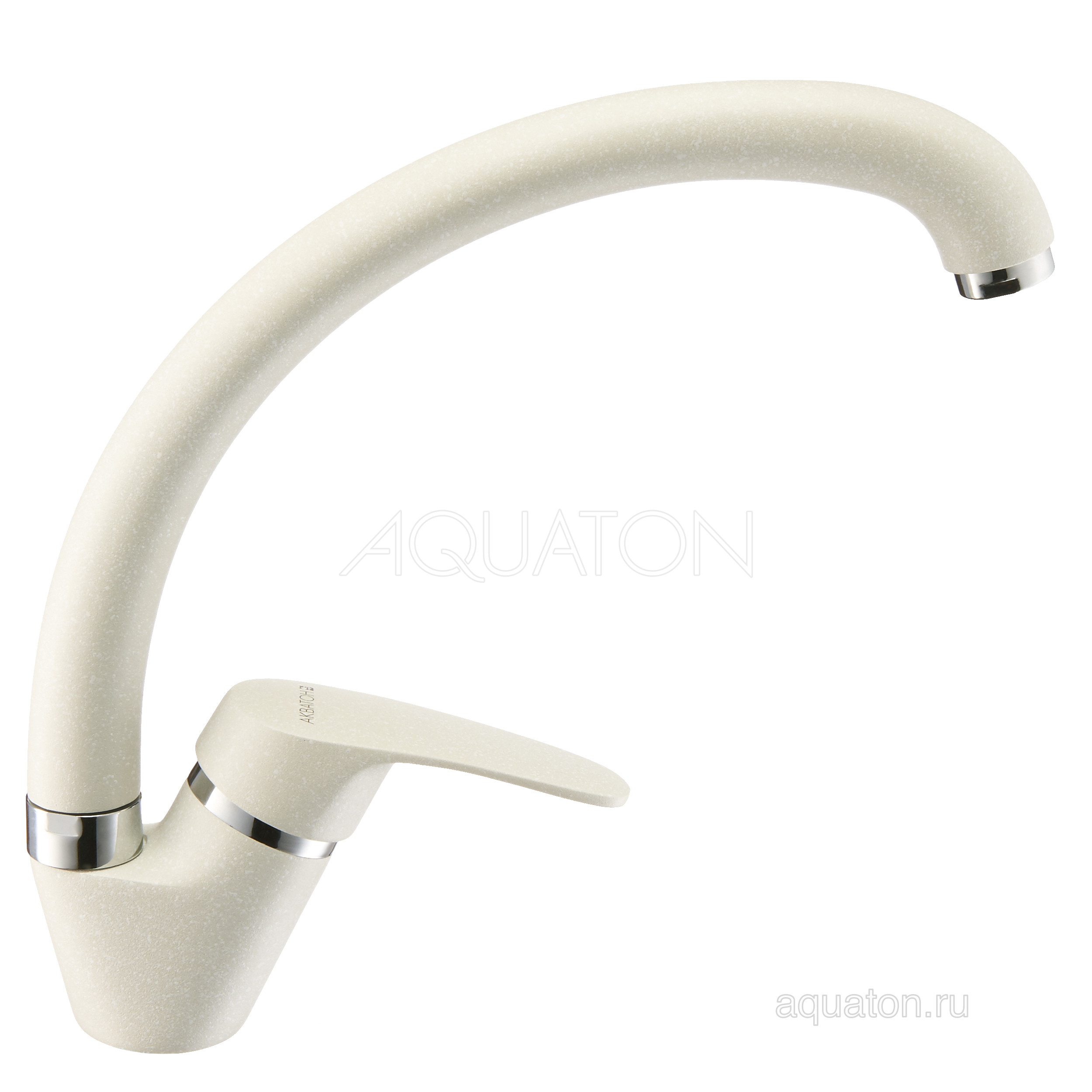 Смеситель для кухни жемчуг Aquaton Нимо 1AX002FCXX240