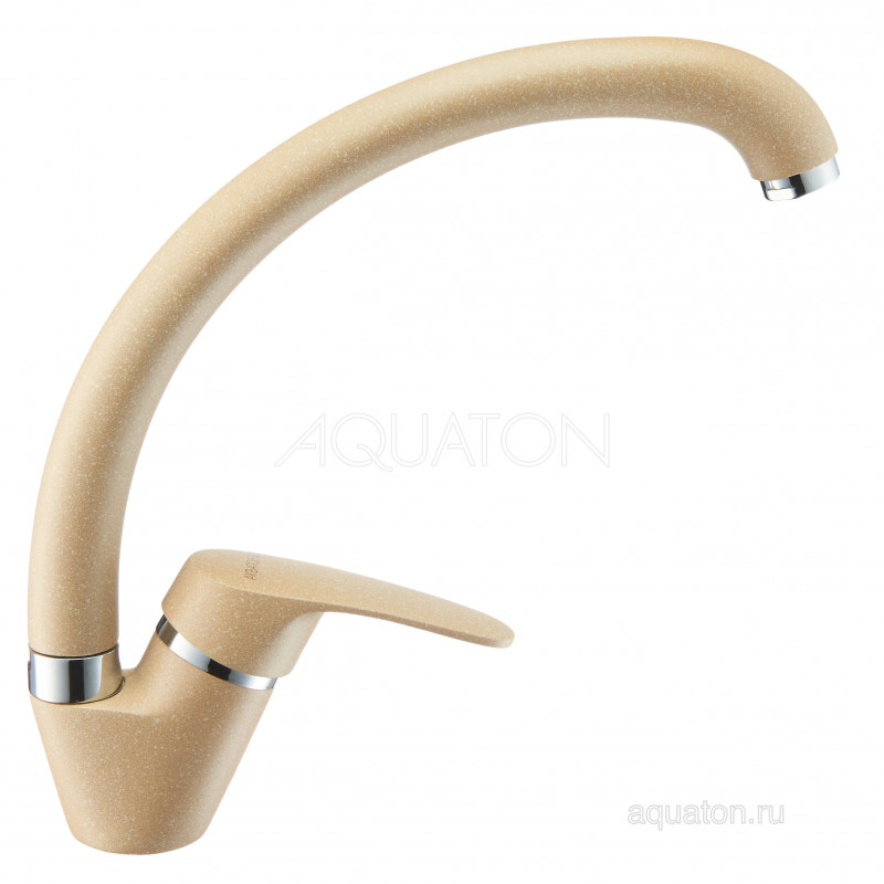 Смеситель для кухни латте Aquaton Нимо 1AX002FCXX260