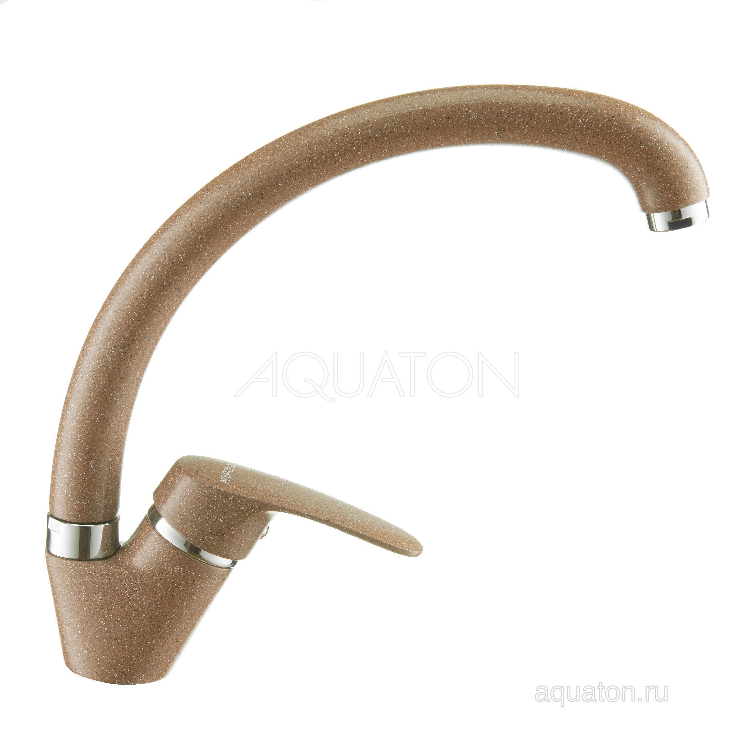 Смеситель для кухни терракот Aquaton Нимо 1AX002FCXX270