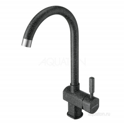 Смеситель для кухни графит Aquaton Лиам 1AX003FCXX210