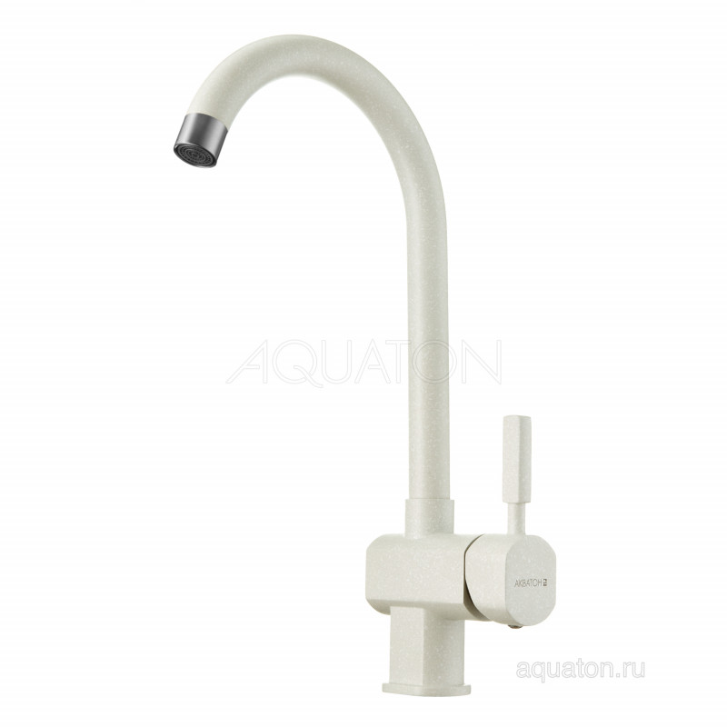 Смеситель для кухни жемчуг Aquaton Лиам 1AX003FCXX240