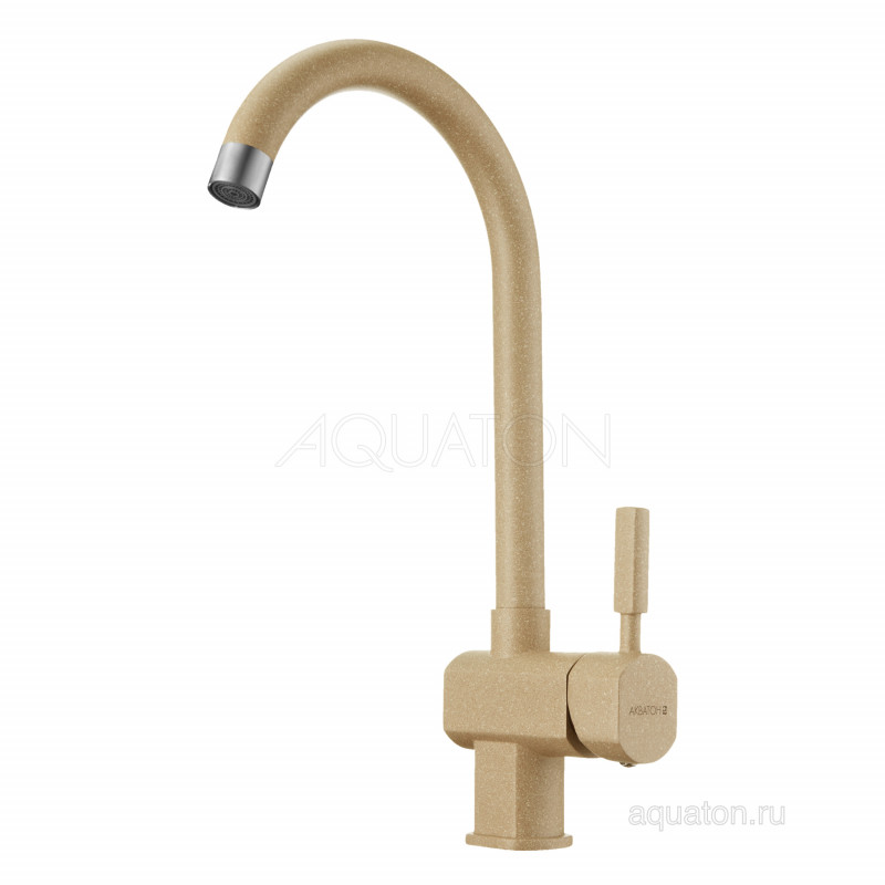 Смеситель для кухни латте Aquaton Лиам 1AX003FCXX260