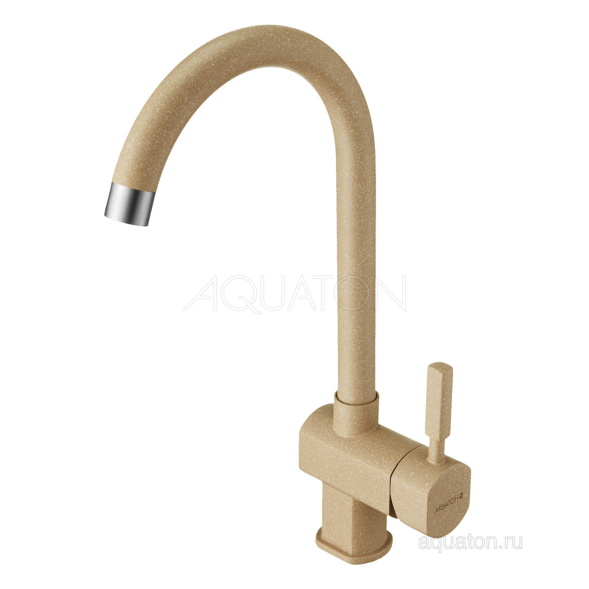 Смеситель для кухни латте Aquaton Лиам 1AX003FCXX260