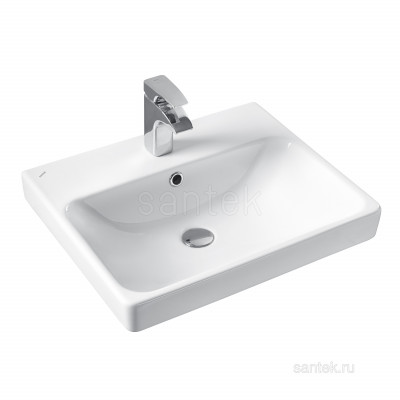 Тумба с раковиной Адриана 55 белая AQUATON Асти 1A2631K0AX2B0