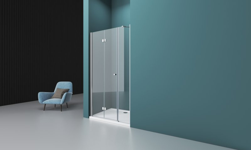 Душевая дверь 160х195см Belbagno Albano ALBANO-BS-13-100+60-C-Cr