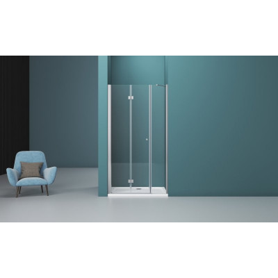 Душевая дверь 160х195см Belbagno Albano ALBANO-BS-13-100+60-C-Cr