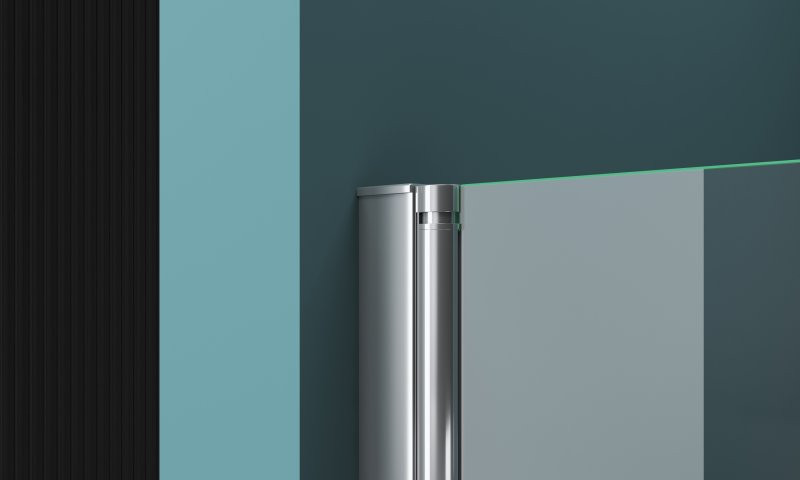 Душевая дверь 180х195см Belbagno Albano ALBANO-BS-13-100+80-C-Cr