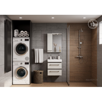 Тумба с раковиной Тигода 55 дуб AQUATON Ронда 1A207601RSC20