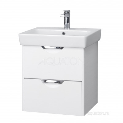 Тумба с раковиной Нео 60 дуб AQUATON Сильва 1A2118K1SIW70