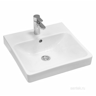 Тумба с раковиной Адриана 45 дуб/белый AQUATON Сканди 1A2516K0SDB20