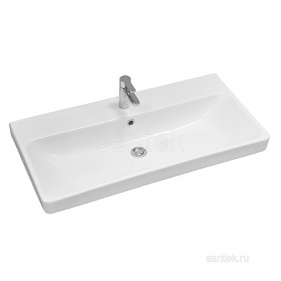Тумба с раковиной Адриана 90 дуб/белый AQUATON Сканди 1A2519K0SDB20
