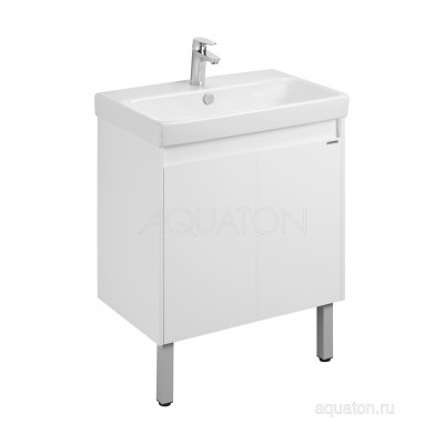Тумба с раковиной Адриана 70 белый AQUATON Сканди 1A2789K0SD010