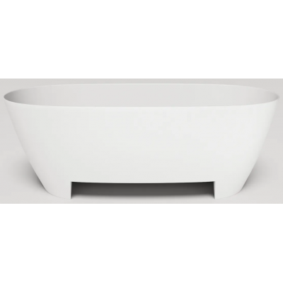 Отдельностоящая ванна Salini SOFIA LIGHT 165x75 S-Sense, глянцевая, белая, без перелива, с сифоном и донным клапаном, 103611G