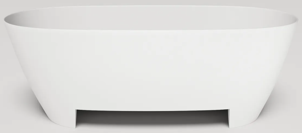 Отдельностоящая ванна Salini SOFIA LIGHT 165x75 S-Sense, глянцевая, белая, без перелива, с сифоном и донным клапаном, 103611G