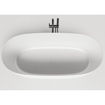 Отдельностоящая ванна Salini SOFIA LIGHT 165x75 S-Sense, глянцевая, белая, без перелива, с сифоном и донным клапаном, 103611G