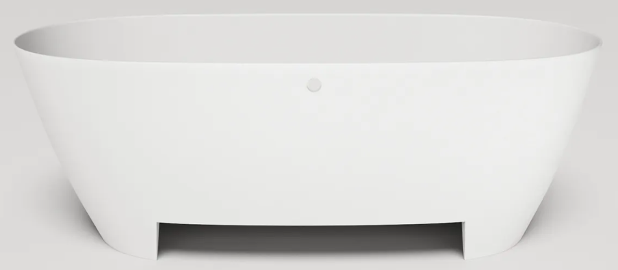 Отдельностоящая ванна Salini SOFIA LIGHT 165x75 S-Sense, глянцевая, белая, с отверстием перелива, 103611G