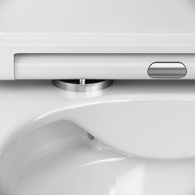 Унитаз подвесной 540x375мм FlashClean с сиденьем микролифт AM.PM FUNC белый C8F1701SC