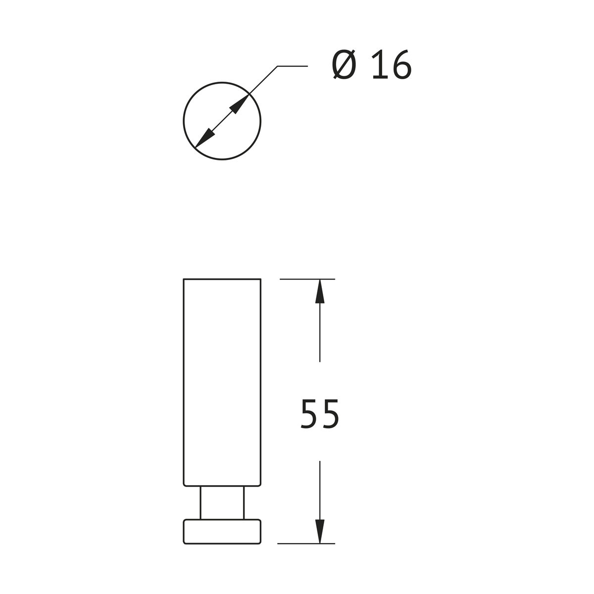 Крючки 2шт хром Artwelle Universell 8105-2