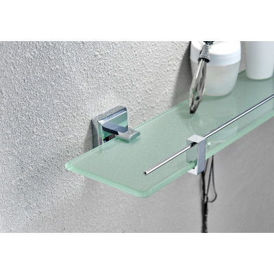 Полка с держателями хром хром Artwelle Hagel 992760