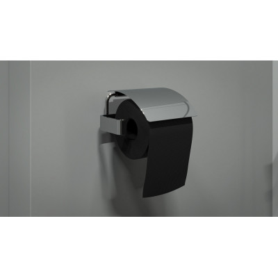 Держатель туалетной бумаги с крышкой хром Artwelle Regen 8326