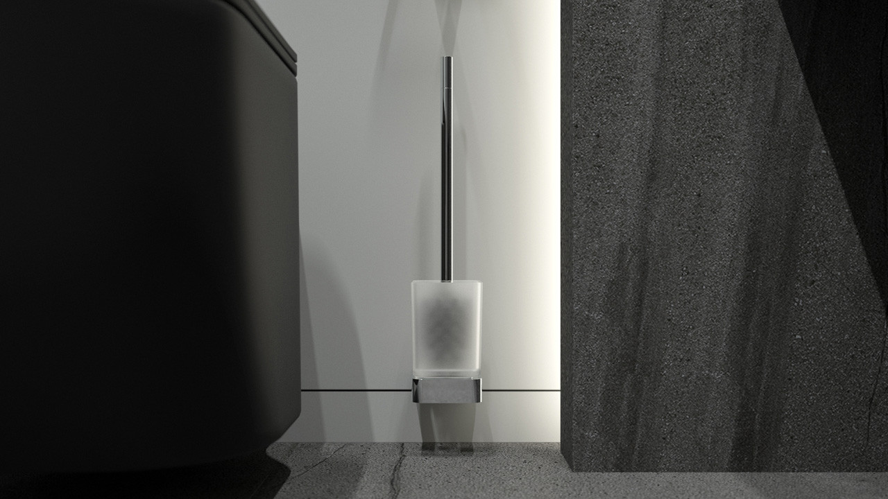 Держатель с туалетным ершиком хром Artwelle Regen 8329